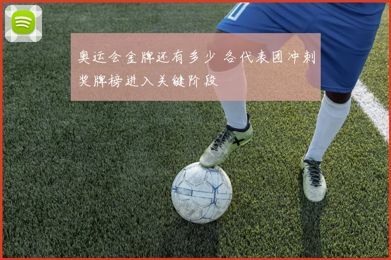 奥运会金牌还有多少 各代表团冲刺奖牌榜进入关键阶段