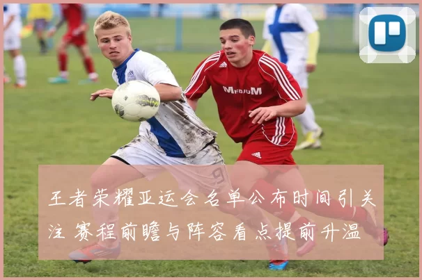 王者荣耀亚运会名单公布时间引关注 赛程前瞻与阵容看点提前升温